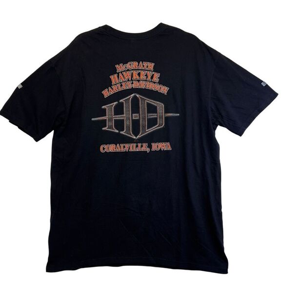 XL Harley Davidson Tee Shirt McGrath iowa city hawkeye - Picture 13 of 13